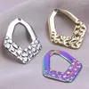 Charms 3-9 st/Lot Fashion Rock Punk ihålig geometrisk oregelbunden hänge för smycken som tillverkar DIY-halsbandstillbehör