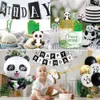 Altri articoli per feste per eventi Panda Palloncini compleanno Decorazioni per feste per bambini Baby shower per bambini Forniture per rivelare il genere con striscione di buon compleanno Panda 230923