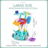 Tools Workshop Children's sweeping toy broom Dustpan combination set simulation child play house cleaning baby boy girl birthday gift 230925