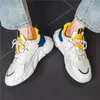 Dress Shoes Fashion Platform Sneakers Men Street Hip Hop Casual Sneakers Men Summer Breathable Mesh Male Jogging Shoes Zapatos Hombre 230925