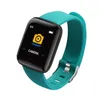 Nowa kolorowa ekran ID116Plus inteligentna bransoletka to wygodne ładowanie sportowej działalności fitness przenośny opaska na rękę