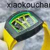 Richrsmill Watch Swiss Watch vs Factory Carbon Fiber Automatic RM6101 Green Track Black Full Dial With Lottom 18Carbon Fiber Sapphire Ship av FedExx7399BJM9BJME