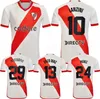 23-24 River Plate Dostosowane tajskie koszulki piłkarskie zużycie piłki nożnej Dhgate 10 Fernandez 9 M.Borja 8 Palavecino 11 de la Cruz 24 Perez 18 Beltran Design Your Wear