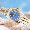 Orologio vintage da donna AAA Meccanico automatico 36MM Lunetta con diamanti Orologi di lusso con zaffiro Designer in acciaio inossidabile Orologi da polso Montre luxe regalo orologio da uomo