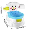 Toiletbrilhoezen Baby Zindelijkheidstraining Comfortabele rugleuning Cartoonpotten Draagbare pot voor kinderen Anti-splash