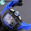 Milles Watch Automatic SuperClone KV Фабрика многофункциональный RM11-04 Wicarbon Fibre Sapphire Ship от FedExaml7aml7