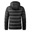 Mens Down Parkas Men Autumn Winter Thick Warm Hooded Jackets Coat Outwear Casual Windproof Waterproof Löstagbar hatt 230925