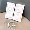Magsoge Transparente, klare, magnetische, stoßfeste TPU-Handyhüllen aus Acryl für iPhone 15 14 13 12 11 Pro Max plus Mini XR XS X 8 7 Plus Magsafe Charger Ultra Case
