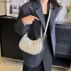 Kvinnors 2023 Small Designer Bag Wallet New Fashion Underarm Hobo Bags Simple Lady bör kvällens pendlare mångsidig mode casual handväska