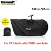 Panniers Bags Rhinowalk 27.5 Inch Mountain Bike Carry Bag Or Gear Bag700C Road Storage Portable Cycling MTB Transprot Carrying Cover 230925