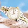 diamanten bezel dames herenhorloge designer horloges hoge kwaliteit automatisch horloge vrouw man horloge 36 mm mode 2813 beweging mechanische horloges