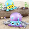 Jouets de bain 0-12 mois bébé bain jouet douche dessin animé Animal poulpe pour enfant rampant plage enfant en bas âge baignoire salle de bain piscine jouer eau 230923