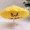 Bérets béret chapeau dames Halloween citrouille chapeau fête de vacances brodé chapeau 2024