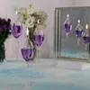 Kerzenhalter aus Glas, Öllampe, stilvolle Dekoration für Zuhause, Hochzeit, Kerzenhalter, Brautjungfern-Geschenk, Esstisch-Accessoires, luxuriöse Heimdekoration 230925