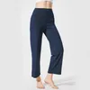 Neue LUWomen Ankunft Yoga Breite Bein Hosen Sport Lose Hosen Damen Casual GYM Hosen Mit Tasche dhgate