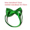 Vêtements pour chiens 50/100pcs Pet Bow Tie Festival Fournitures Paillettes Chiot Moyen Grand Accessoires de toilettage Produits