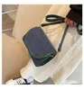 Shoulder Bags Luxury Women Brand PU And Denim Patchwork Crossbody Bag Casual Flap Jeans Messenger