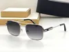 Designer-Sonnenbrille für Herren und Damen, 6ZS, leichtes Metallmaterial, quadratischer Stil, Anti-Ultraviolett, Retro, Beach Drive, modische Brille, Vollrahmen mit Box