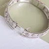 Tasarımcı bilezik dört yapraklı yonca lüks üst mücevher kaleydoskop bilezik v Gold High Edition Suo Ring With Diamond Edge Eşsiz Van Clee Takı Hediyesi