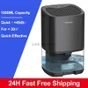 Dehumidifiers 250/800ML Portable Dehumidifier Mute Moisture Absorber Air Clean Deodorizer Dryer Air Drying Machine Bedroom Home Air PurifierYQ230925