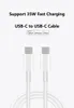 Caricabatterie Iphone 15 Caricatore rapido con cavo da 1 m Carica del 75% in 30 minuti Chip PD da USB C a USB C per tutte le apparecchiature IOS Acquista di più Prezzo migliore