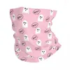 Foulards rose fantômes Bandana cou guêtre imprimé joyeux Halloween écharpe chaude masque facial course unisexe adulte hiver