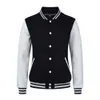 Giacche da uomo Campus Varsity Giacche Autunno Qualità Patchwork Bottone Cappotto sportivo Giacca da baseball da uomo Personalizzata L230925