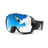 Outdoor Eyewear Ski Goggles UV400 Anti fog with Sunny Day Lens and Cloudy Options Snowboard Sunglasses Wear Over Rx Glasses 230925