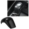 Interior Accessories For MG ZS 2023 - EV MG6 Carbon Fiber ABS Gear Shift Knob Head Cover Trim Car