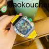 Milles Uhr Automatik SuperClone KV Factory RM11-01 Mancini Exclusive Sports TimingKohlefaser-Saphir Schiff von Fedex61E6XNU6XNU6