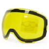 Outdoor Eyewear COPOZZ Original GOG 2181 Lens Yellow Graced Magnetic for Ski Goggles Anti fog UV400 Spherical Glasses Night Skiing 230925