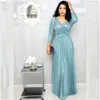 Graceful Shiny Mothers Dresses V Neck Sleeve Bling Lace Appliqued Mother Of The Bride Dress With Belt Ruched Long Wemen Plus Size Formal Gown Ladies For