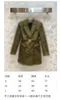 Women's Jackets designer Double F Jacquard Jacket Mid length Coat Windbreaker 9L4N