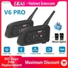 Talkie-walkie EJEAS V6PRO Moto Bluetooth casque casque interphone 850mAh MOTO communicateur 1200m Interphone pour 6 coureurs HKD230925