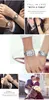 Montres-bracelets Wlisth Shi Ying Montre Femme (1pc) Accessoires de mode Bracelet en acier inoxydable étanche lumineux original loisirs Calenda