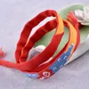 Braccialetti con ciondoli Bracciale per amante della moda Film Il tuo nome Gioielli fatti a mano in corda rossa Accessori per capelli con cinturino per cosplay