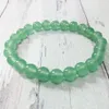 MG0336 8 mm Green Aventurine Bracelet Yoga Spiritual Gift for Women Balance Wrist Mala Yoga Beads Bracelet2681