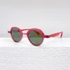 Óculos de sol japonês oval acetato qualidade homens miopia clássico artesanal estilo y2k óculos de sol mulheres prescrição eyewear 76856