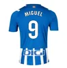 23 24 Deportivo Alaves GUIDETTI SYLLA Voetbalshirts voor heren FUENTE L.RIOJA GOROSABEL voetbalshirts 2023 2024 Thuis weg volwassen uniformen