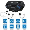 Оригинальный Fodsports M1s Pro Intercom мотоциклетный шлем Bluetooth-гарнитура 8 гонщиков 2000M Voice Commond Group Intercomunicador Moto273d