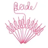 Hen Party Team Bride Straws Bachelorette Favors Straw for Decorations Supplies Discipable Ownware261H