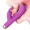 vibratori vibratore del coniglio per le donne stimolatore del clitoride del clitoride punto G vibratore giocattoli del sesso del silicone masturbatore adulti di sesso femminile merci 230925
