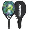 Tennis Rackets OPTUM palmland 3K Carbon Fiber Rough Surface Beach Tennis Racket with Cover Bag 230925