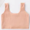 Camisoles réservoirs sous-vêtements pour fille période de développement grands enfants gilet étudiant fille coton adolescent soutien-gorge pour enfants