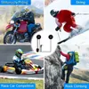 Walkie Talkie 2 PCS Motocicleta Bluetooth Interfone Microfone Alto-falante Fone de ouvido para EJEAS V6 Pro Vnetphon V4 V6 Comunicador completo 3,5 mm Tipo-C HKD230925