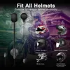 Walkie Talkie Fodsports 2 pcs M1-S Plus Helmet Intercom Motorcycle Bluetooth Headset Intercom Wireless BT5.0 Interphone FM Radio music sharing HKD230925