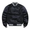 Mäns jackor 2023 Buckle Baseball Uniform Men Spring and Autumn American Bomber Jacket Women Ins Tide Tooling S