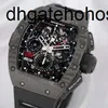 Richardmills Watches Mechanical Watch Rmmiller RM1102 TI Automatic Machinery 50 42.7mm Herr Titanium Eloy