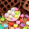 Bakning Mögel HeartsHaped Chocolate Mold Pentagram Easter Egg Cylinder Rose Silicone DIY Candy Ice Cube Tool 230923