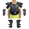 Armatura per motociclista Gilet di protezione per tutto il corpo Ciclismo Motocross Blance Armatura per bici Tute Ragazzi Ragazze Pattinaggio Ginocchio Gomito Guard284D